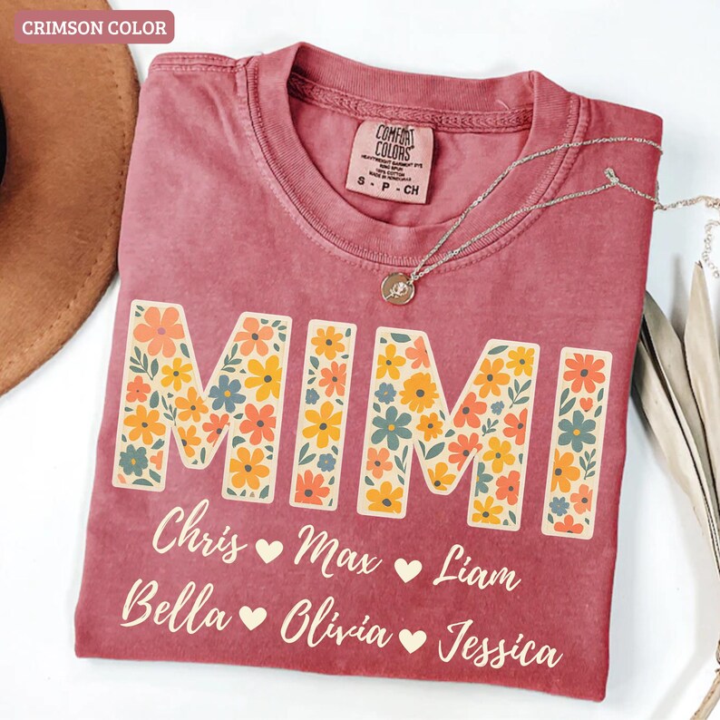 Mimi shirt on model
