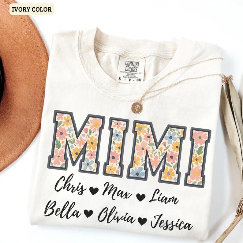 Mimi shirt color options