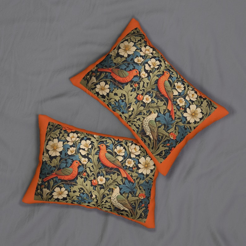 William Morris Lumbar Pillow fabric