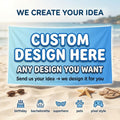 Custom beach towel any design