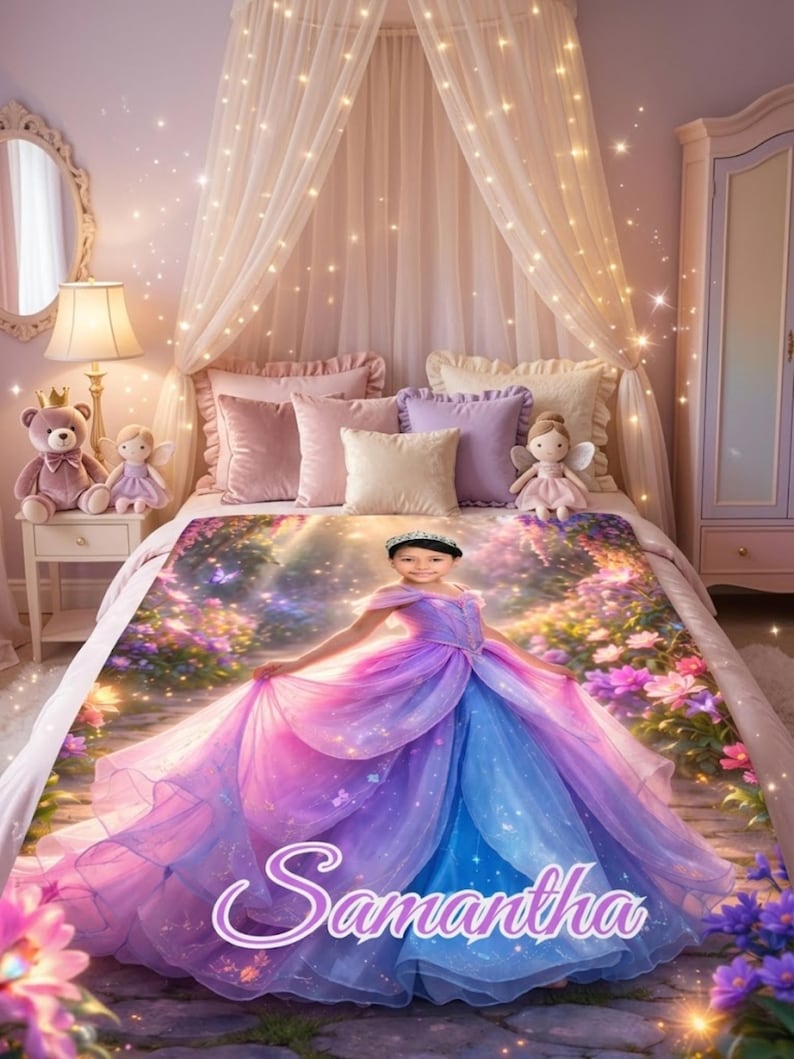 Princess blanket lifestyle photo