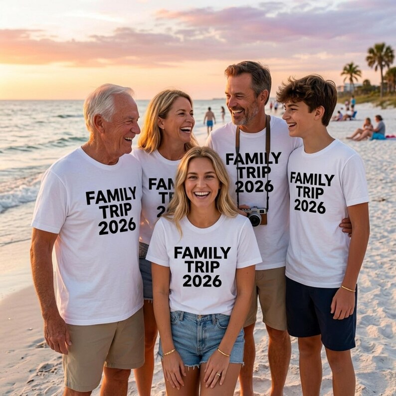 Group shirt size chart