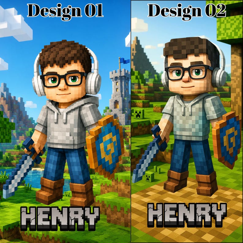Personalized Pixel Poster lifestyle