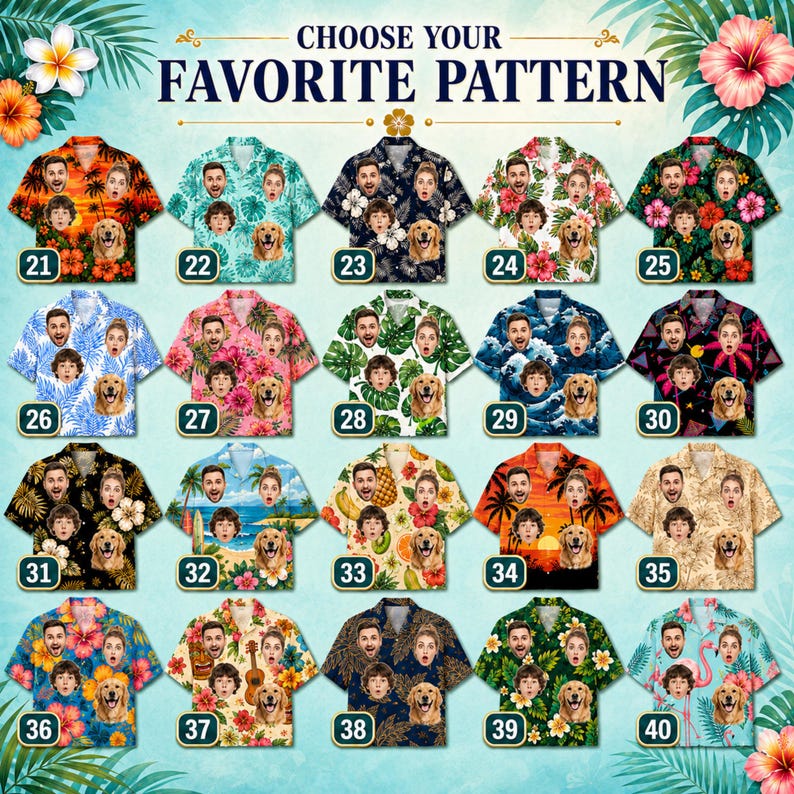 Hawaiian shirt lifestyle photo